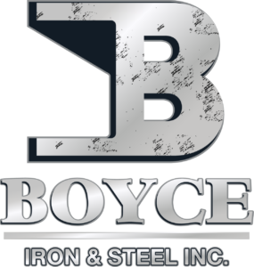 Boyce iron and steel logo